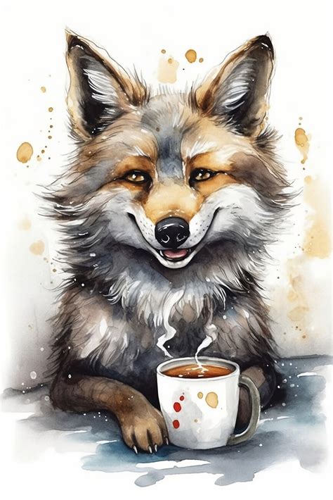 woffee|wolf cartoons.